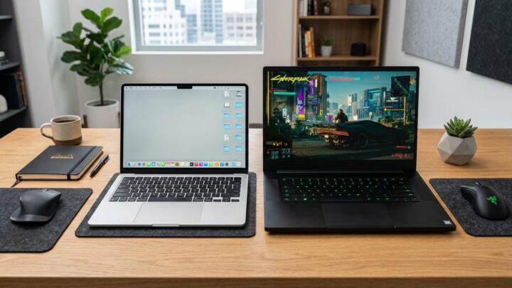 Arbetslaptop kontra spellaptop: Rätt val för dina behov